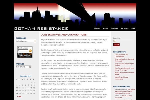 gothamresistance.com site used Gotham-resistance