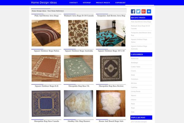 google theme websites examples