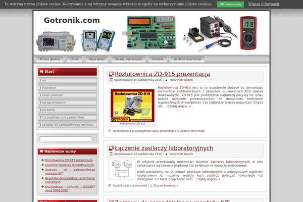gotronik.com site used 145_otoszablony.com