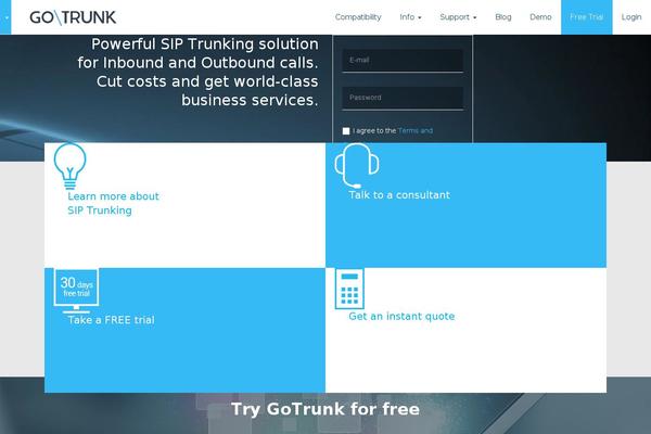 gotrunk.com site used Level7