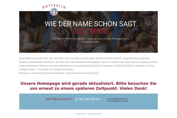 gottselig.net site used Gottselig