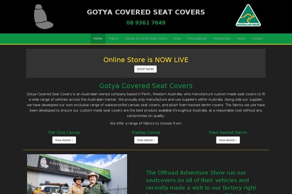 gotyacovered.com.au site used Wpgotyacovered