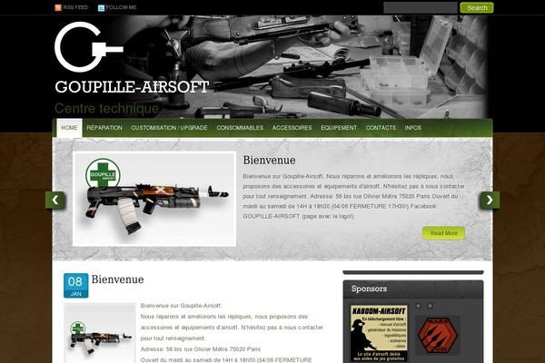 goupille-airsoft.com site used Warpack