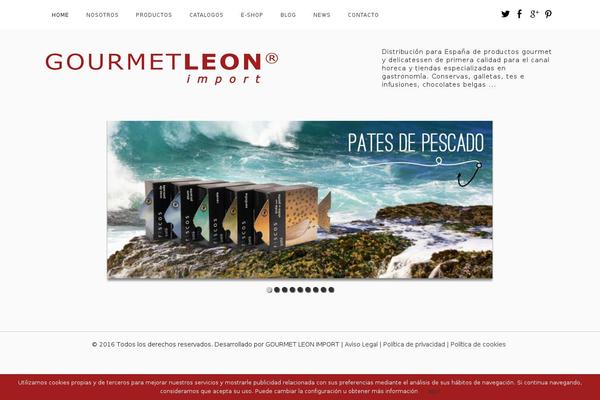 gourmet-leon.es site used Responsivebusinesstheme
