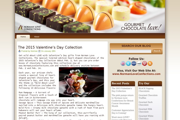 gourmetchocolatelove.com site used Zen