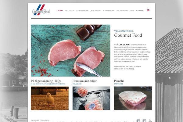 gourmetfood.se site used Gourmet-food