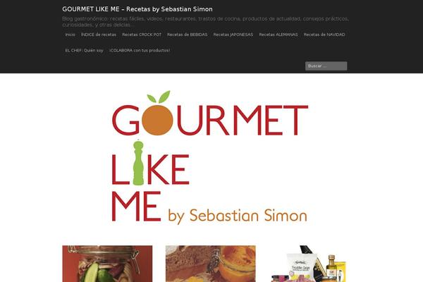 gourmetlikeme.com site used Mixfolio