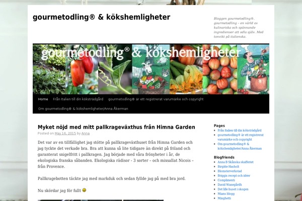 Twenty Ten theme site design template sample