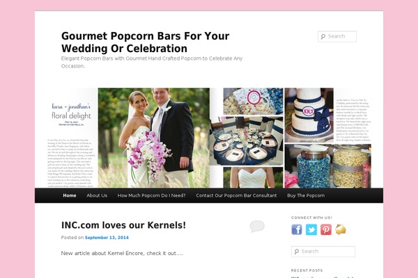 Twenty Eleven theme site design template sample