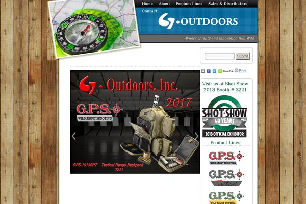 goutdoorsproducts.com site used Goutdoors
