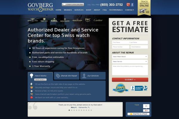 govbergwatchrepair.com site used Gwr