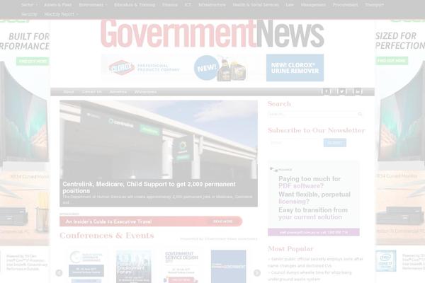 governmentnews.com.au site used Government-news