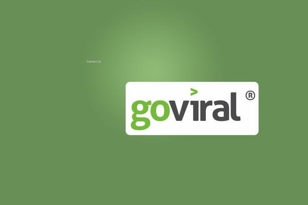 goviral.co.in site used Businesscard