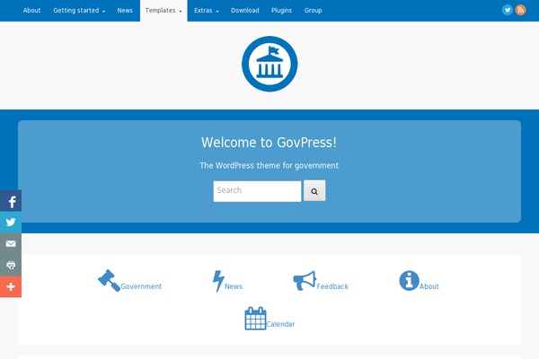 govpress.co site used Devpress-gather