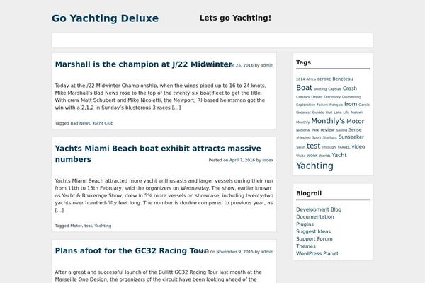 goyachtingdeluxe.com site used vdequator