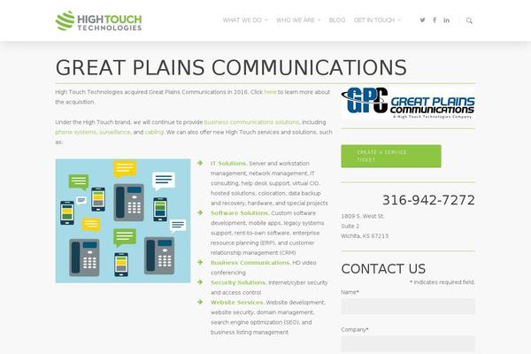 Salient theme site design template sample