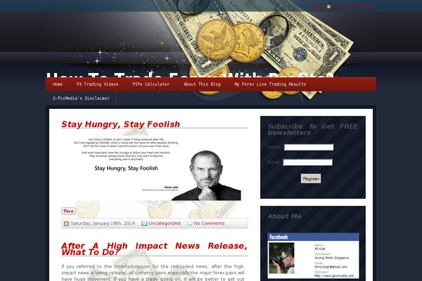 Piggie Bank theme site design template sample