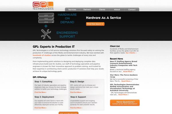 gpltech.com site used Gpl