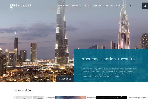 gpluseurope.com site used Gplus