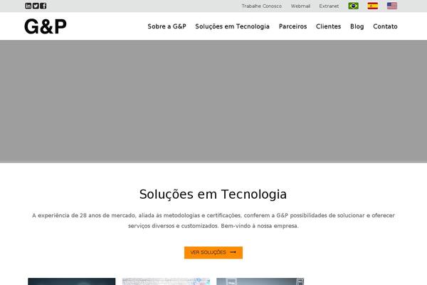 gpnet.com.br site used Gep-theme