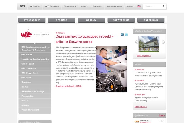 gpradvies.nl site used Gpr