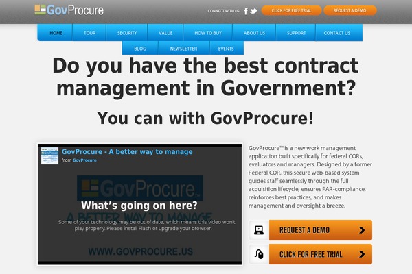 gprocure.com site used Dw-page-modern-sta