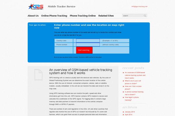 gps-tracking.net site used Fast Blog
