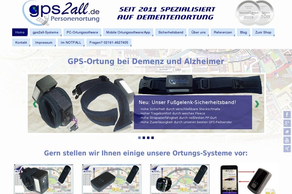 gps2all.de site used Twenty Seventeen