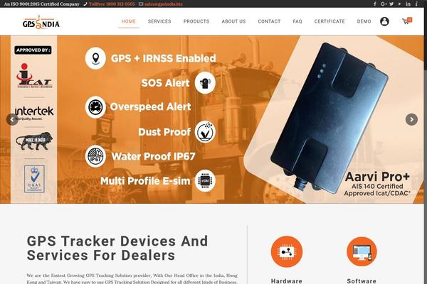 gpsindia.biz site used Betheme-v20.9.2