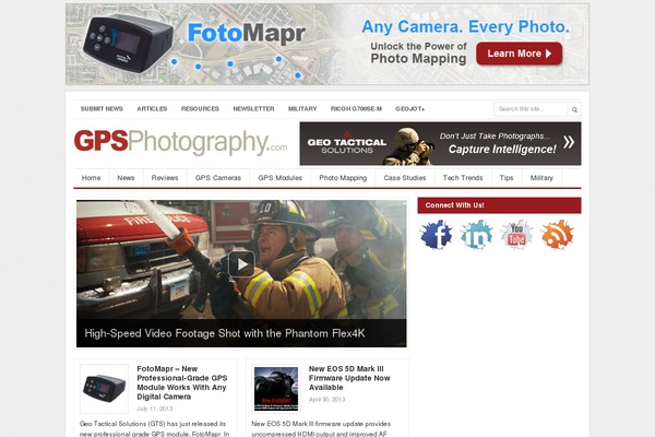 gpsphotography.com site used Channelpro