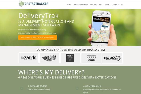 gpstagtracker.com site used Enfold