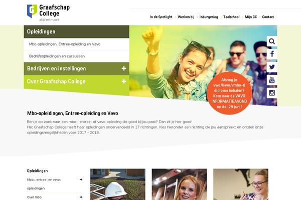 graafschapcollege.nl site used Graafschapcollege