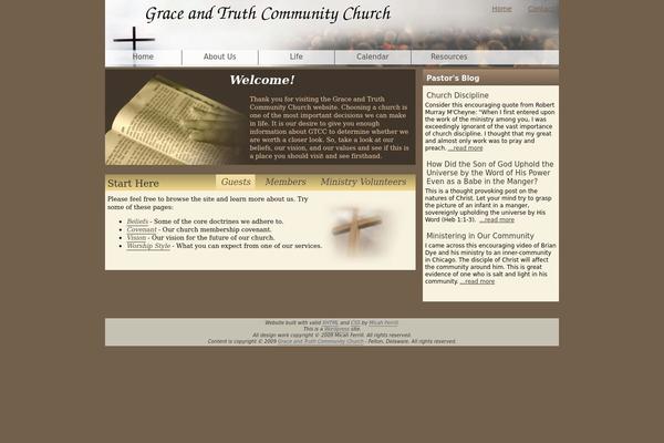 graceandtruthcommunity.org site used Gtbc