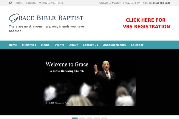 gracebiblebaptist.org site used Exodus