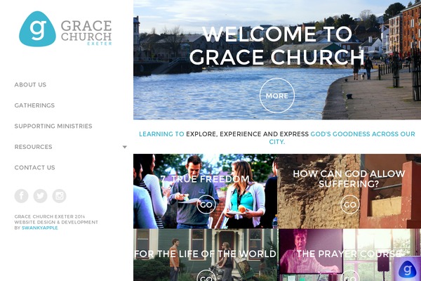 Gracechurch theme site design template sample