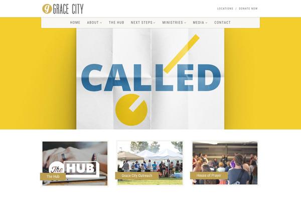 NativeChurch theme site design template sample