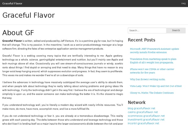 Twenty Fourteen theme site design template sample