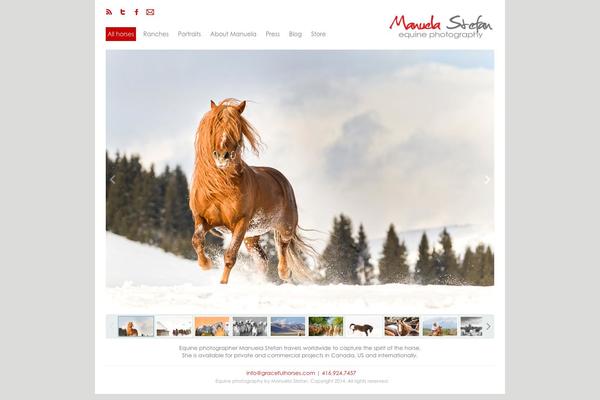 gracefulhorses.com site used Manuelastefan