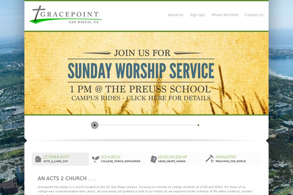 gracepoint theme websites examples