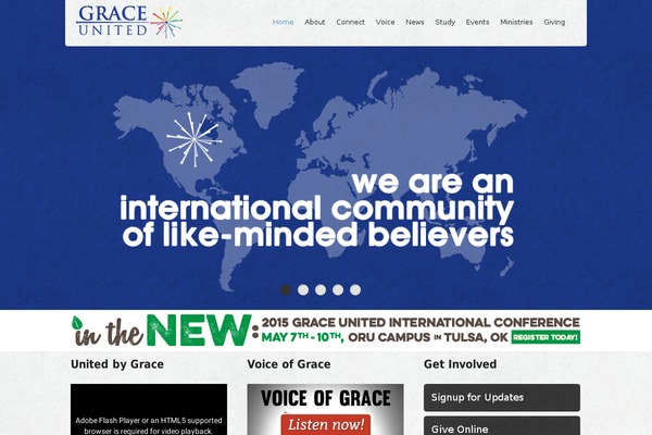 graceunited.org site used Graceunited