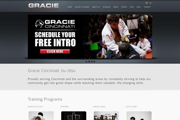 inFocus theme site design template sample