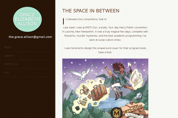 Stitch theme site design template sample