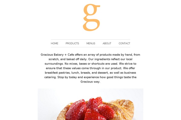 graciousbakery.com site used Me_v33