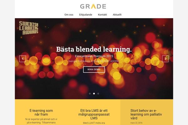 grade.com site used Grade
