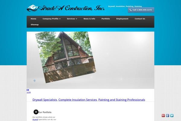 Nexus theme site design template sample