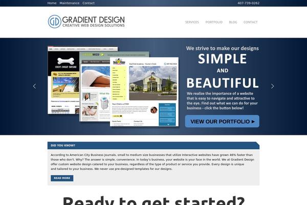 gradientdesignstudio.com site used Mural