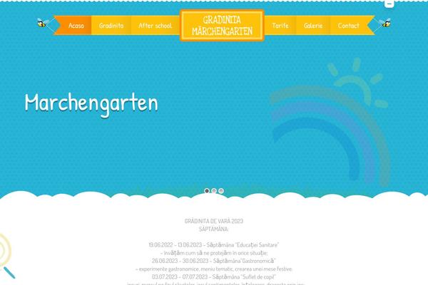 Kiddy-child theme site design template sample