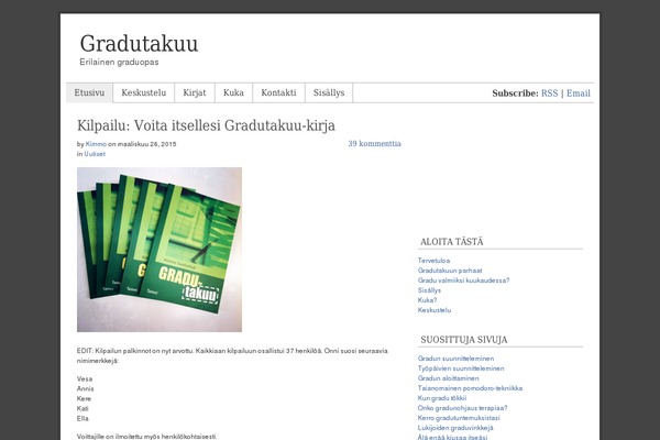 gradutakuu.fi site used Fara