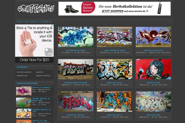graffitinos.com site used Themewallpaper