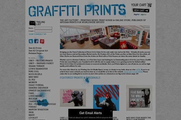 graffiti WordPress theme, websites list used graffiti theme graffiti theme websites examples